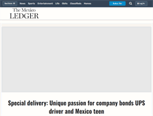 Tablet Screenshot of mexicoledger.com